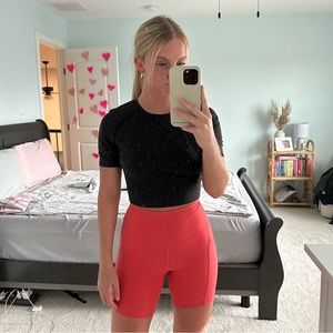 Size 4 PERFECT Condition Lululemon Biker Shorts